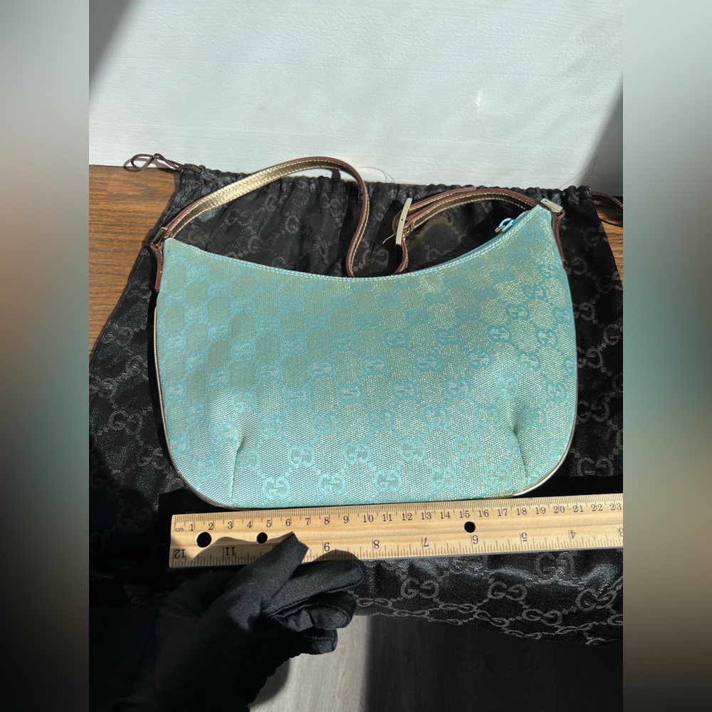 Authentic‼️Vintage Gucci bag 🤩 Tiffany blue - Picture 10 of 17